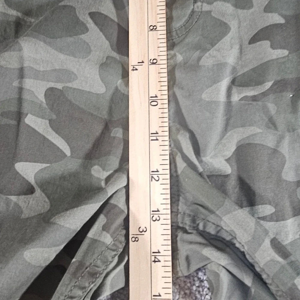 George Cargo Shorts Mens 44 (Fits‎ 42)Green Military Camouflage Outdoor PlusSize